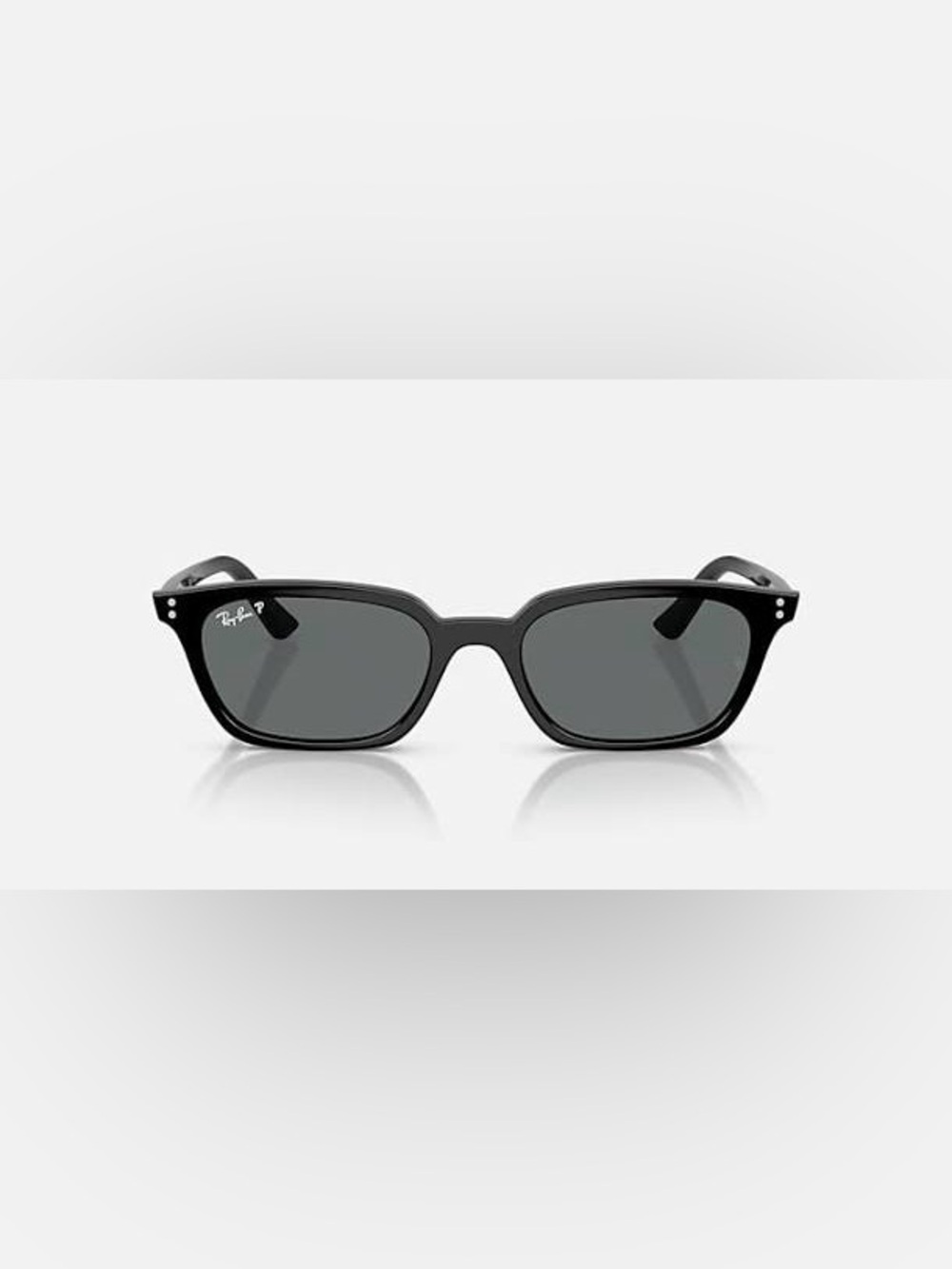 NEW Ray-Ban RB4456 Zaya 52-19-145 Black Frame Gray Lens Men's Sunglasses